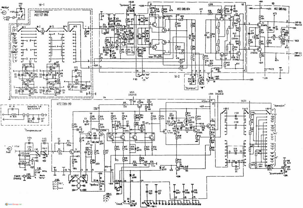 Осциллограф с1 118 схема