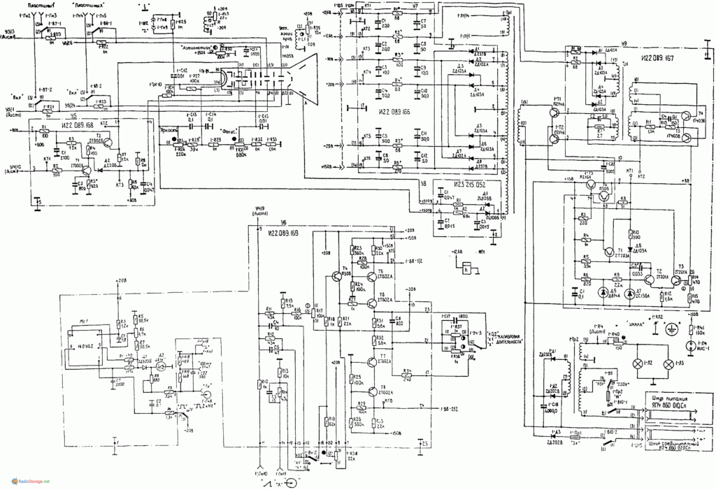 Осциллограф с1 20 схема