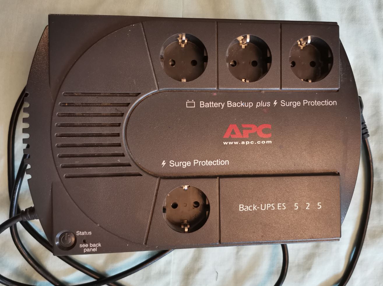 Ибп apc back ups es 525 обзор